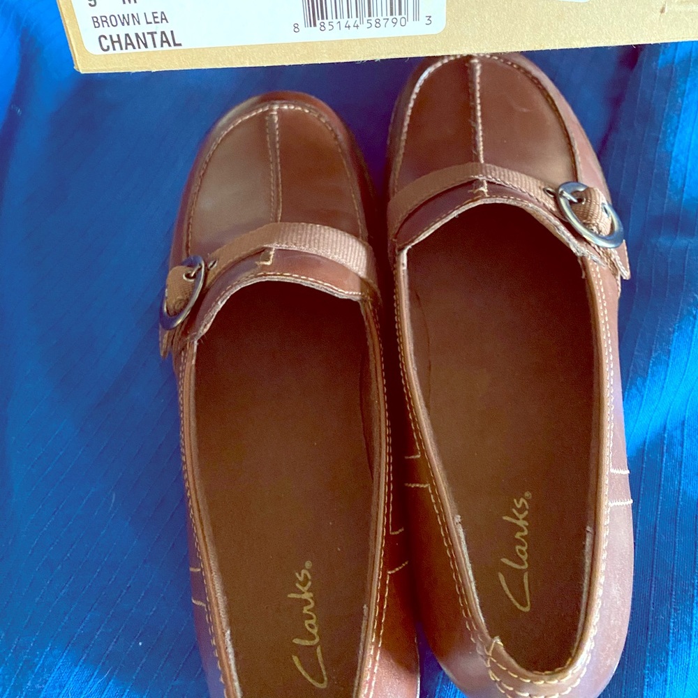 Clark’s New Brown leather shoes